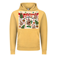 Vintage Mustard Boojee Christmas cake Vintage Hoodie - MaliasSmallBusiness