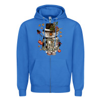 True Royal walking in a winter wonderland Zipper Hoodie - CowGirlArtShop