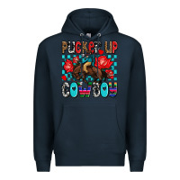 Navy pucker up cowboy olivia Premium Hoodie - OliviaCreatesArt