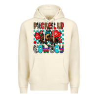 Sandshell pucker up cowboy olivia Premium Hoodie - OliviaCreatesArt