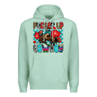 Seafoam pucker up cowboy olivia Premium Hoodie - OliviaCreatesArt