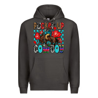 Smoke pucker up cowboy olivia Premium Hoodie - OliviaCreatesArt