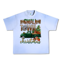 Grape Ice Small Town Christmas With Truck Urban Heavy Tee - BundleAndBundleShop