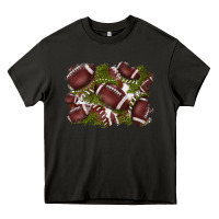 Asphalt football background Heavy Core Tee - BarkalooDesign