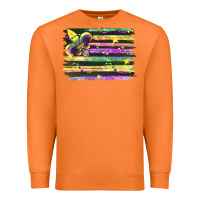 Carrot mardi gras flag Premium Sweatshirt - FaDigitalArtStudio