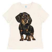 Bone dachshund Ladies Tee - BarkalooDesign