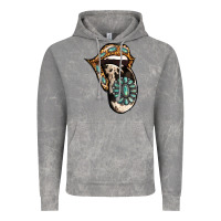 Cloud Rock Turquoise Gemstone Leopard Cowhide Tongue Vintage Hoodie - Jasminsmagicworld