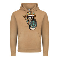 Vintage Camel Turquoise Gemstone Leopard Cowhide Tongue Vintage Hoodie - Jasminsmagicworld