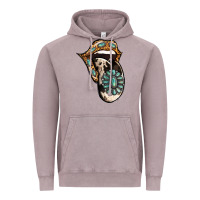 Vintage Zinc Turquoise Gemstone Leopard Cowhide Tongue Vintage Hoodie - Jasminsmagicworld