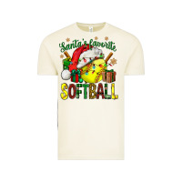 Vintage Arctic santa's favorite softball bbs Vintage Tee - BundleAndBundleShop