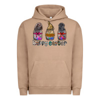 Pigment Burro Happy Easter Urban Hoodie - CowhideDigitalArt
