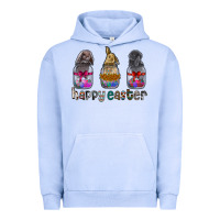 Pigment Grape Ice Happy Easter Urban Hoodie - CowhideDigitalArt