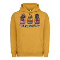 Pigment Peanut Butter Happy Easter Urban Hoodie - CowhideDigitalArt