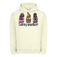 Pigment Pistachio Happy Easter Urban Hoodie - CowhideDigitalArt