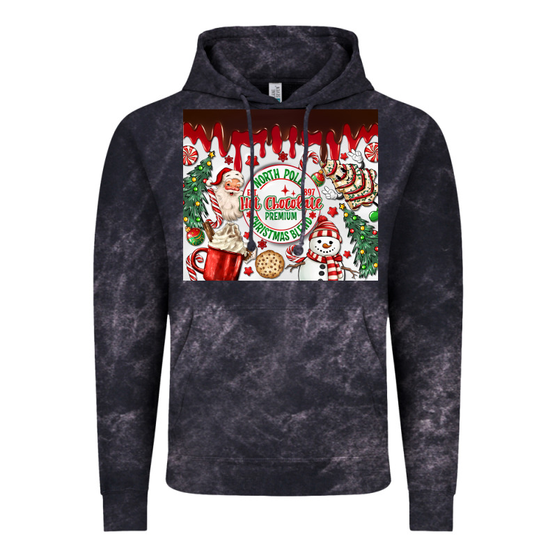 Christmas Hot Chocolate Vintage Hoodie by MaliasSmallBusiness | Teevron