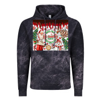 Cloud Black christmas hot chocolate Vintage Hoodie - MaliasSmallBusiness