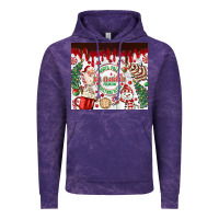 Cloud Purple christmas hot chocolate Vintage Hoodie - MaliasSmallBusiness