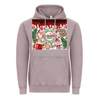 Vintage Zinc christmas hot chocolate Vintage Hoodie - MaliasSmallBusiness