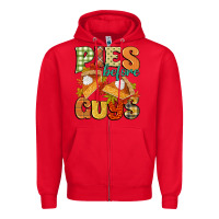 Red pies before guys Zipper Hoodie - CowGirlArtShop