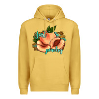 Antique Gold just peachy 2 Premium Hoodie - JahusDesignShop