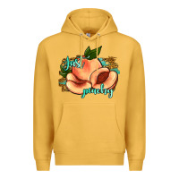 Mustard just peachy 2 Premium Hoodie - JahusDesignShop