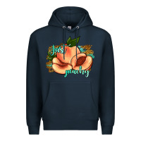 Navy just peachy 2 Premium Hoodie - JahusDesignShop