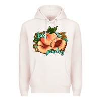 Pale Pink just peachy 2 Premium Hoodie - JahusDesignShop