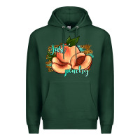 Sports Green just peachy 2 Premium Hoodie - JahusDesignShop