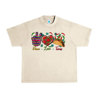 Peace Love Tacos Urban Heavy Tee | Teevron