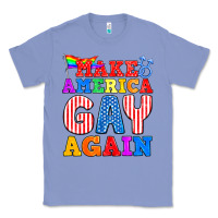Colony Blue Make America Gay Again Classic Tee - BundleAndBundleShop