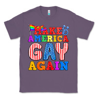 Lavender Make America Gay Again Classic Tee - BundleAndBundleShop