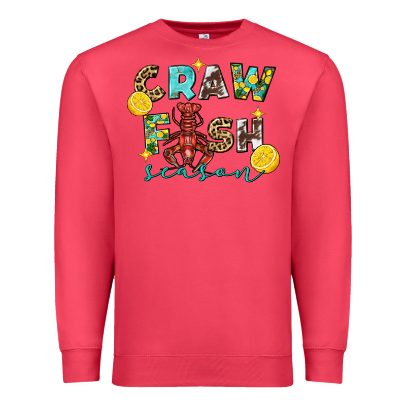 Crawfish Season Premium Sweatshirt by FaDigitalArtStudio | Teevron