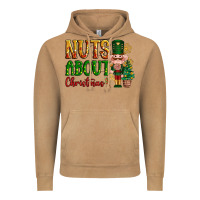 Vintage Camel Nuts about Christmas Nutcracker Vintage Hoodie - NancyCooperArtShop