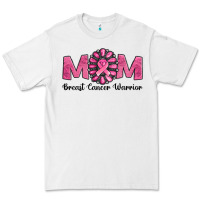 White breast cancer warrior mom Premium Tee - Jasminsmagicworld