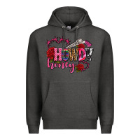 Charcoal Heather howdy honey rose olivia Premium Hoodie - OliviaCreatesArt