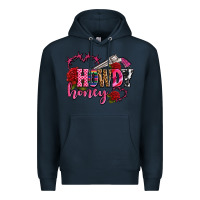 Navy howdy honey rose olivia Premium Hoodie - OliviaCreatesArt