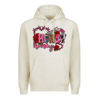 Oatmeal Heather howdy honey rose olivia Premium Hoodie - OliviaCreatesArt