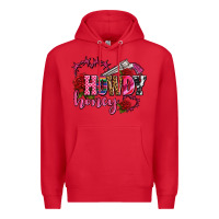 Red howdy honey rose olivia Premium Hoodie - OliviaCreatesArt