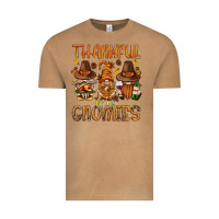 Thankful For My Gnomies Bbs Vintage Tee | Teevron