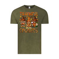 Vintage Olive thankful for my gnomies bbs Vintage Tee - BundleAndBundleShop