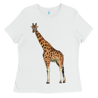 White giraffe Ladies Tee - LillyAllenDesigns
