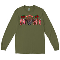 Army Green valentines day mini black Long Sleeve Tee - RanaPortraitStore