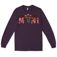 Plum valentines day mini black Long Sleeve Tee - RanaPortraitStore