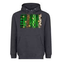 Smoke St. Patrick's Day brushstroke Heavyweight Hoodie - OliviaCreatesArt