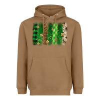 Toasted Coconut St. Patrick's Day brushstroke Heavyweight Hoodie - OliviaCreatesArt