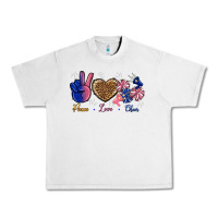 Lunar Rock Peace Love Cheer Urban Heavy Tee - BundleAndBundleShop