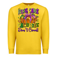 Lemon King cake calories don't count Premium Sweatshirt - FaDigitalArtStudio