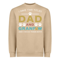 Mushroom i have two titles dad and grandpa Heavyweight Sweatshirt - Bettercallsaul
