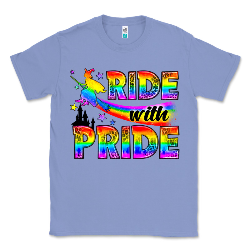 Western Lgbtq+ Ride With Pride Classic Tee by BundleAndBundleShop | Teevron
