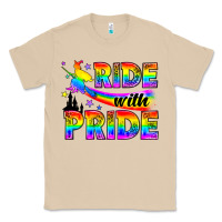 Mushroom Western LGBTQ+ Ride With Pride Classic Tee - BundleAndBundleShop